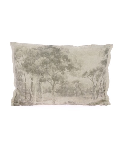 MANOSQUE Housse de coussin 40x55 cm imprimé monochrome Ananbô