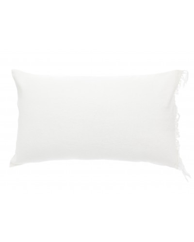 LIN FRANGES  Grande Housse de Coussin 50x75 cm