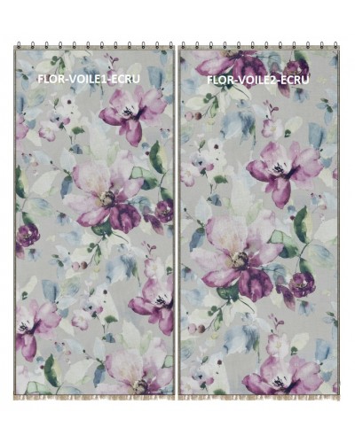 FLORA_voile_140x300cm - Panneau N°1