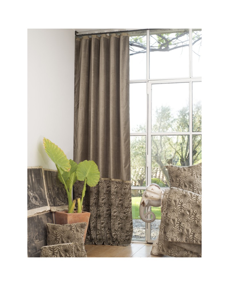 Rideau Ajustable 140x300 cm Gaze de Coton Nuage | Leroy Merlin